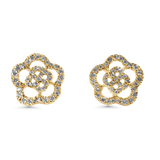 Camellia Flower Earrings