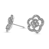 Camellia Flower Earrings