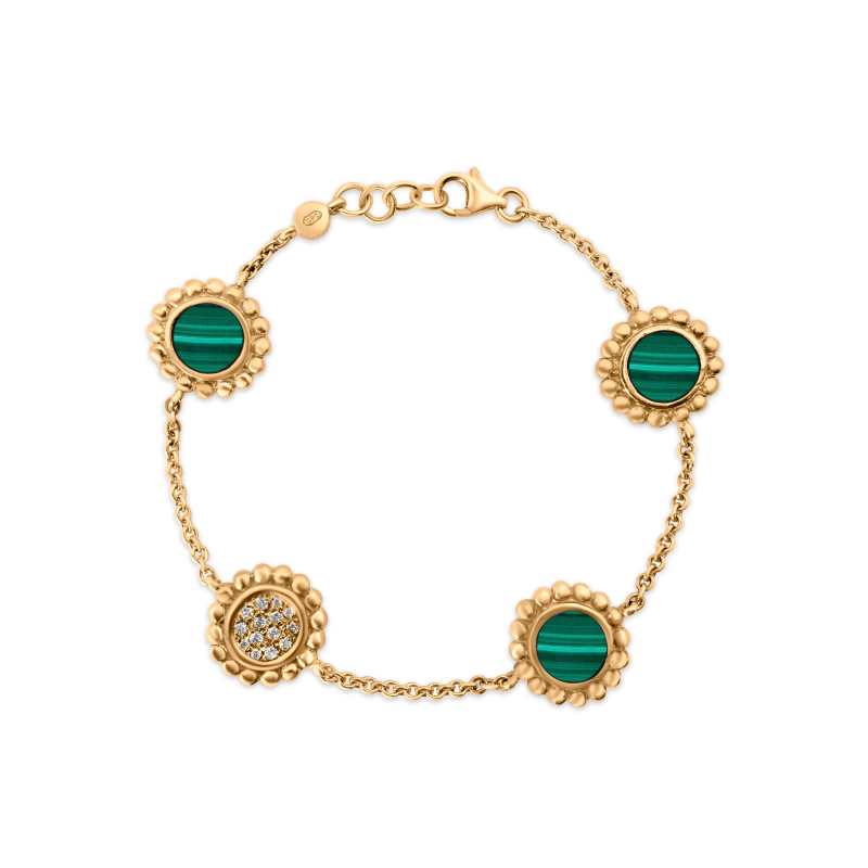 Malachite Bubble Bracelet