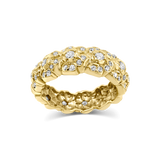 Mini Tudor Rose Diamond Band