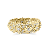Mini Tudor Rose Diamond Band