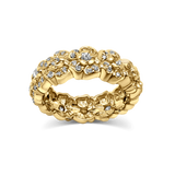 Mini Tudor Rose Diamond Band