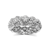 Mini Tudor Rose Diamond Band