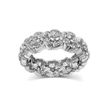 Mini Tudor Rose Diamond Band