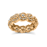 Mini Tudor Rose Diamond Band