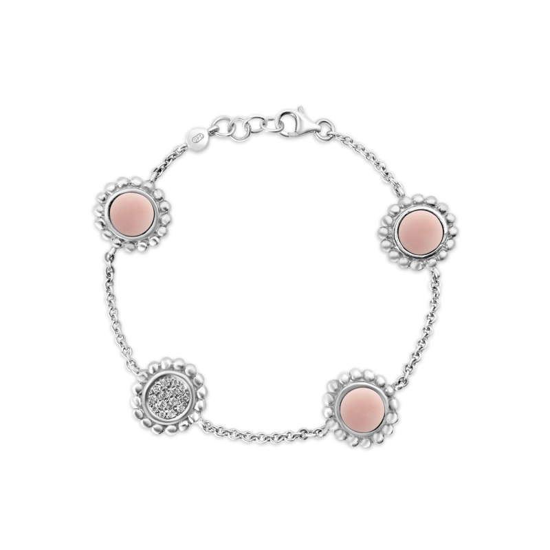 Pink Opal Bubble Bracelet