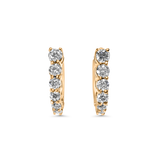 Small Graduated Diamond Earrings