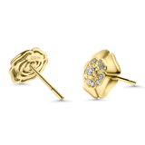Petites boucles d'oreilles Tudor Rose 