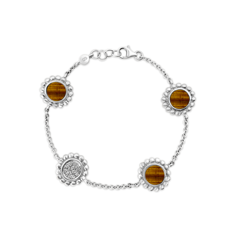 Tiger Eye Bubble Bracelet